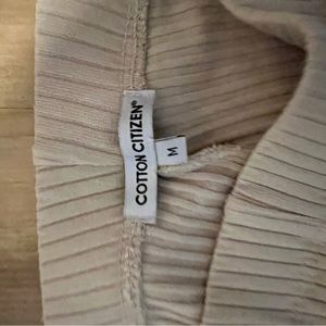 Cotton Citizen pants - size M in color Oatmeal
